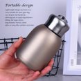 thumbnail image 3 of Bxmavoj 300ML Mini Thermal Mug Leak Proof Vacuum Flasks Stainless Steel Drink Water Bottle Portable Travel Thermos Cup for Indoor Outdoor Kids Children Women School Office Coffee Milk Tea, 3 of 8