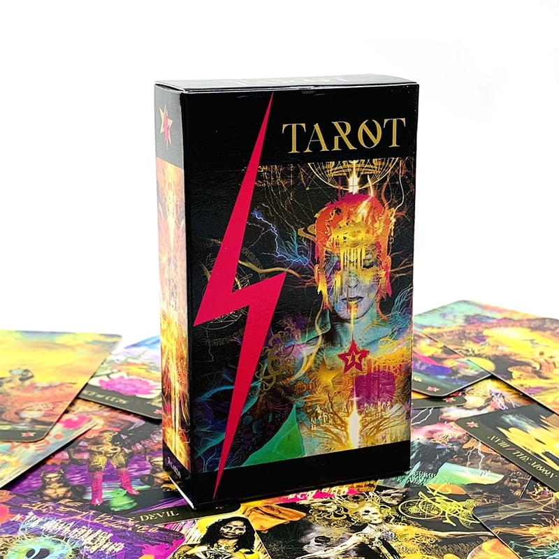 Tarot Cards Board Games Leisure Entertainment Game Cards Divination Board Playing Card,Ideal For Divination, Meditation & Gifts