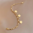 thumbnail image 4 of bracelet Rond en Acier Titane Tendance style Coréen pour Étudiants et Copines, 4 of 6