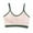 Pink, variant on XFLWAM Sports Bras for Women Spaghetti Straps Yoga Bras No Underwire Crop Workout Camisole Bras Bralette Soft with Support