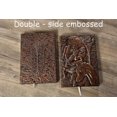 thumbnail image 3 of Vintage Notebook Lined Ruled A5, Leather Travel Journal Retro Hardcover Diary Handmade Embossed Writing Notepad Planner Idea Magical Pharaoh3D, 3 of 4