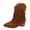 Brown, variant on Oyedens Wide Mid Calf Cowboy Boots for Women Boho Long Tassel Womens Western Riding Cowgirl Boots