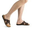 thumbnail image 2 of Asher Vegan - Leather Alternative Sandal | Brown, 2 of 4