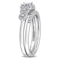 thumbnail image 3 of Everly Women's Diamond 10k White Gold Bridal Set, 3 of 7