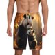 thumbnail image 1 of Fotbe Maple Forest Panda Pantalones Cortos de Pijama para Hombre, Ropa de Dormir, Pantalones de Pijama Cortos para Hombre-XX-Large, 1 of 6