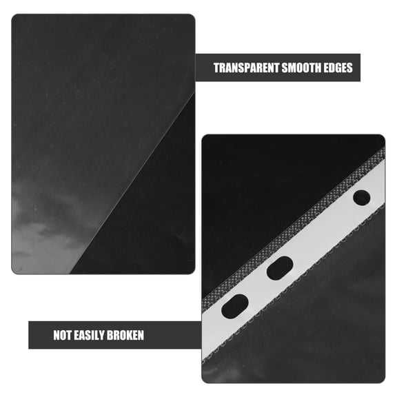 RENACLIPY Clear Plastic Sheet Protectors Multi-Functional for Storage 100Pcs