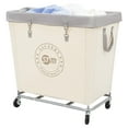 thumbnail image 1 of Carro para ropa sucia STORAGE MANIAC de 320 L con estructura de acero, beige, 1 of 9