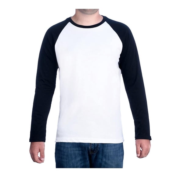 Playera 725 Originals para Hombre, Blanco con Negro Talla EG