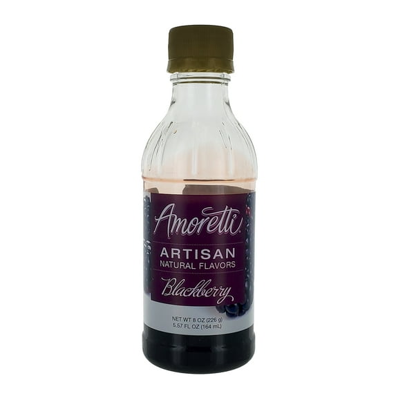 Amoretti Blackberry Fruit Natural Flavors 8 oz