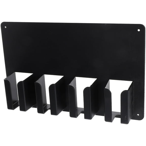 COOPHYA 1Pcs Space Saving Hair Tool Holder Wall Mount Hair Clipper Stand for Barber Station 30x20x4.5cm PP