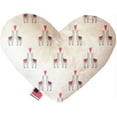 thumbnail image 3 of Pet and Dog Plush Heart or Bone Toy, "Valentine's Day Friends Group" (Available in different size, and 7 different patterns!), 3 of 11