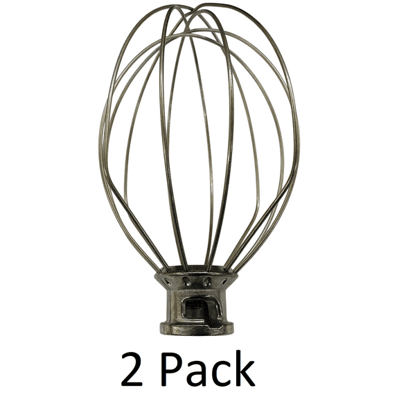 2 Pk, Stand Mixer 5 Quart Wire Whip for KitchenAid K5AWW, WPW10731415