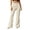 WH2, variant on Work Pants for Women High Waist Wide Leg Stretchy Dress Pants Palazzo Business Casual Outfits Office Slacks with Pockets Button Stretchy(Grey,L)