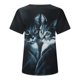 thumbnail image 5 of Puntoco, camisetas de cuello redondo para mujer, camisetas con estampado de animales, camisetas de manga corta, blusas, tops Puntoco Puntoco-4564, 5 of 5