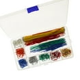 thumbnail image 3 of Neyseki 560Pcs Jumper Wire Kit 14 Lengths U Shape Solderless Breadboard Jumper Cable Wire Kit with Plastic Box, 3 of 3