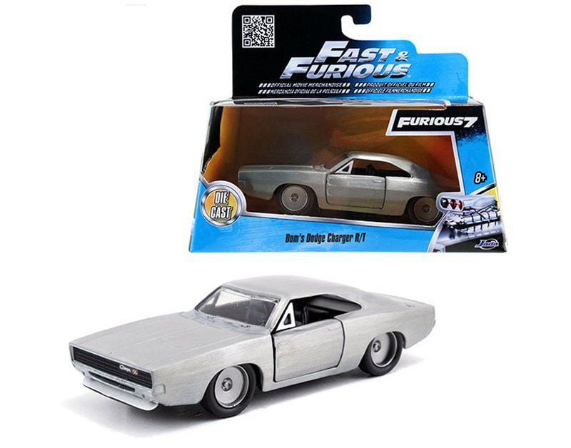 1/32 Jada Fast & Furious 7 Movie Dom's 1970 Dodge Charger R/T Bare Metal 97350 