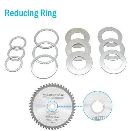 

SagaSave Circular Reducing Rings for TCT Saw Blades to Reduce the Centre Bore Smooth Version/Gear Version
