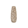 thumbnail image 1 of Sagebrook Home Ceramic 18"H Cut-Out Vase, Champagne, 1 of 2