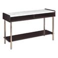 thumbnail image 1 of Steve Silver Carrie Walnut Finished 47" Wood Sofa Table, 1 of 4