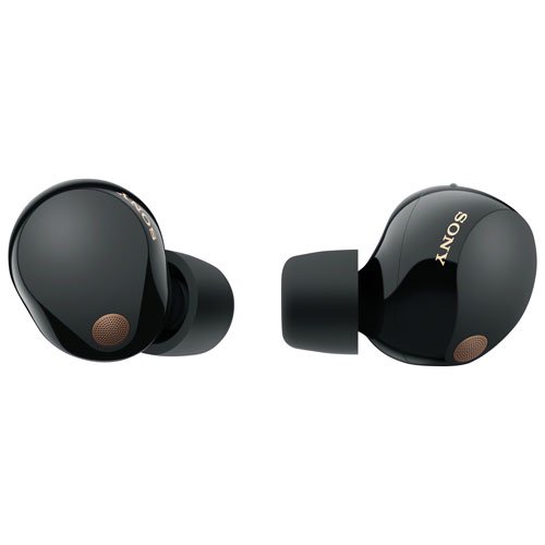 Open Box - Sony WF-1000XM5 In-Ear Noise Cancelling True Wireless Earbuds - Black