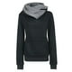 thumbnail image 1 of Puntoco Top de mujer para otoño e invierno Sudaderas Jersey de manga larga Sudaderas con capucha bicolor Puntoco Puntoco-2002, 1 of 2