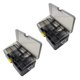 thumbnail image 1 of 2X Caja de Aparejos de Pesca de Doble Capa SeñUelos Cebo Estuche de Almacenamiento Organizador Contenedor Organizador Contenedor Accesorios, 1 of 5
