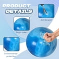 thumbnail image 3 of BESTSKY Exercise Ball,9.84in Workout Ball,Anti-Slip Stability Ball,Blue, 3 of 7
