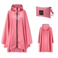 thumbnail image 6 of Rain Jackets for Unisex Pink Fashion Jacket Coat Hooded Raincoat Adults Teens With Pockets, 6 of 8