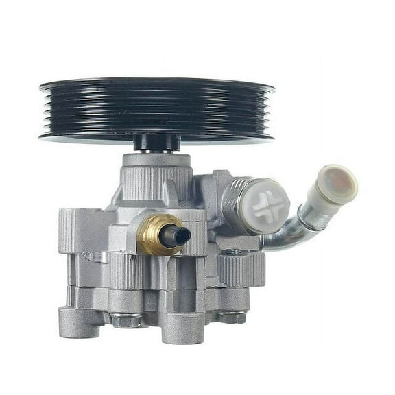 Front Power Steering Pump 1 - Compatible with 2003 - 2008 Toyota Corolla 1.8L 4-Cylinder 1ZZ-FE 2004 2005 2006 2007