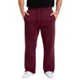 thumbnail image 2 of Men's Lounge Pants Loose Fit Wide Leg Pants Casual Trousers Leisure Trousers, 2 of 4