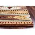 thumbnail image 3 of Alora Decor Ryder 2'6" x 8' Tribal Multi/Brown/Blue/Gold/Khaki Hand-Tufted Rug, 3 of 5