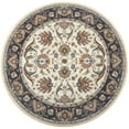 thumbnail image 5 of Noahas 6 ft Round Rugs for Living Room Bedroom Rug Circle Area Rug for Dining Room Table Throw Neutral Vintage Circular Rugs Washable Soft Comfortable Blue & White, 5 of 8