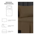 thumbnail image 2 of Juego De Sábanas Frescas Mainstays Individual Cool Topo, 2 of 4