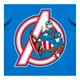thumbnail image 2 of Playera Para Niño Marvel Avengers Cuello Redondo Manga Corta Talla 8 Azul Rey, 2 of 2