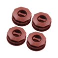 thumbnail image 4 of jiaping 4 Pieces Car Carpet Fixing Buckle Retainer Double Layer Twist Lock to Keep Floor Dark Brown, 4 of 9