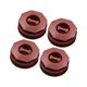 thumbnail image 4 of Paquete de 4 clips para alfombrillas de coche, soporte para fundas, accesorios para automóviles, ligeros Marron oscuro, 4 of 9
