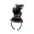 thumbnail image 4 of Milageto Mini Top Hat Headband Decor Headdress for Festivals Party Supplies Cocktails, 4 of 8