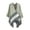 White, variant on Fashion Shawls Shawls Wraps Open Front Cardigan Womens Ethnic Style Printed Patchwork Color Able Loose Shawl Cape Knitted Sweater Cardigan Jacket Top Shawl Sweater Gray