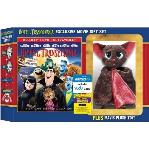 Hotel Transylvania (Bluray + DVD + Plush Toy) (Walmart Exclusive
