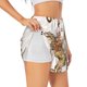 thumbnail image 1 of Balery Cowboy Rodeo Guitar Pantalones cortos deportivos para mujer con forro y dos bolsillos, elásticos, para entrenamiento, gimnasio, yoga-X-Large, 1 of 7