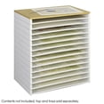 thumbnail image 3 of Pemberly Row Giant Stack Plastic File Tray for 30"x 42" Documents in White (Set of 2), 3 of 3