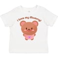 thumbnail image 3 of Inktastic I Love My Mommy- cute baby bear Boys or Girls Toddler T-Shirt, 3 of 5