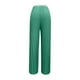 thumbnail image 3 of Pantalones palazzo de cintura alta y pierna ancha para mujer: plisados, fluidos, cintura elástica, poliéster, estilo informal de negocios, tallas S-XXL, 3 of 4