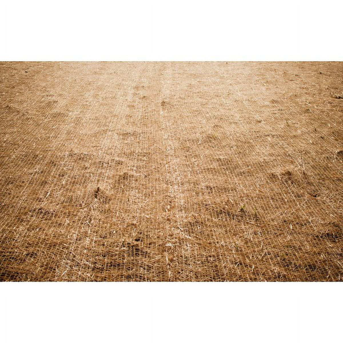 Farm Plastic Supply - 100% Coconut Fiber Erosion Control Blanket - 3' x 112.5' - Coconut Garden and Landscape Cover, Erosion Control Blanket, Coconut Blanket, Erosion Control, Mulch, Slope Stabilizer