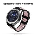 thumbnail image 2 of TFixol Replaceable Silicone Watch Strap Buckle Breathable Watch Band Strap Compatible with 22mm Universal Smart Watch Black, 2 of 7