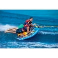 thumbnail image 3 of WOW Watersports Summertime Inflatable 2-Person Ultra Soft Top Lake Towable Tube, 3 of 5