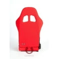 thumbnail image 5 of Cipher CPA1007 Red Cloth Universal Racing Seats- Sold as a Pair, 5 of 8