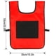thumbnail image 4 of Juego de chaleco de bolas adhesivas, chaleco de bolas adhesivas de 2 piezas, juego de Dodgeball, con 10 piezas de bolas de algodón, para patio de juegos al aire libre para niños (rojo, 39 * 53 cm), 4 of 7