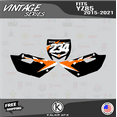 thumbnail image 3 of Kalair GFX Graphics Kit for Yamaha YZ85 (2015-2018) Vintage Series, 3 of 5