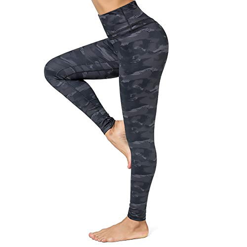 CLUCI High Waist Yoga Leggings for Women with Pockets Workout Pants Tummy Control Non-See Through 4 Way Stretch